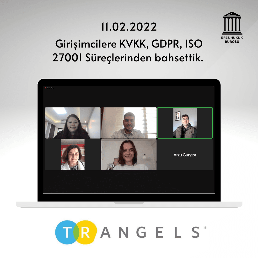 Girişimcilere KVKK Bahsettik